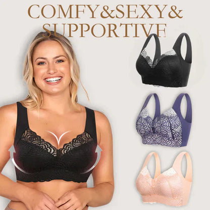 🔥Summer Hot Sale 50% OFF🔥Ultimate Lift Stretch Full Shape Seamless Lace Bra (3 PCS)🔥