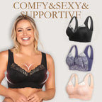 🌿【SECOND SKIN】CLOUD LIFT BRA SET | 3-Pack Seamless & Wire-Free | Non-Slip Grips & Breathable