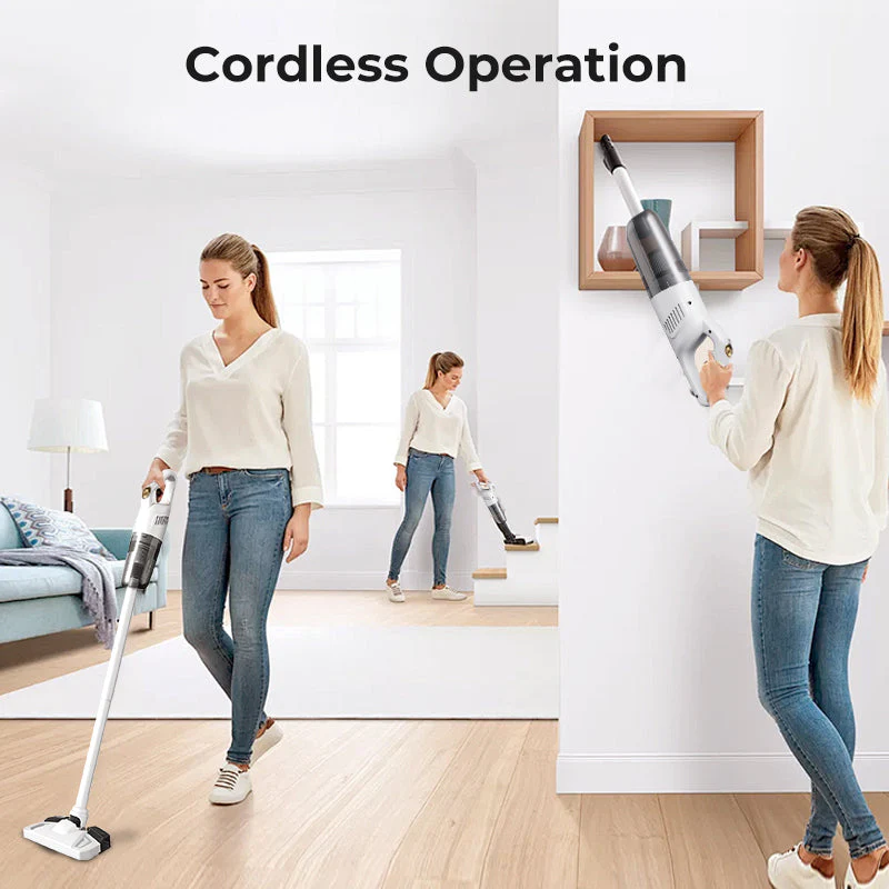 ✈️Free Shipping✨50% off for a limited time - Cordless, self-standing, rechargeable handheld vacuum cleaner