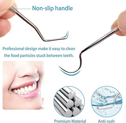 🏆Innealtóireacht bheachtais Ghearmánach! Barr thar a bheith mín 0.1mm le haghaidh flossing beacht✨