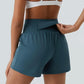 ✨️2025 Hot Sale 60% OFF🥰High Waisted 2-in-1 Yoga Shorts & Side Pockets