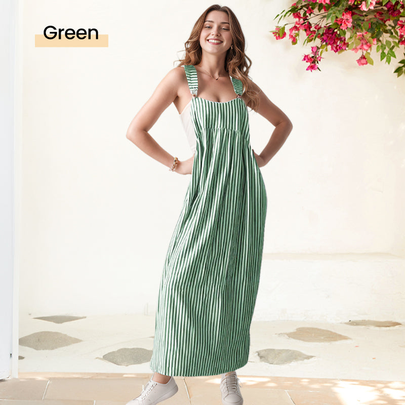 🌸NEW HOT SALE✨ Casual Striped Camisole Dress – Effortless Style & Comfort! 💖