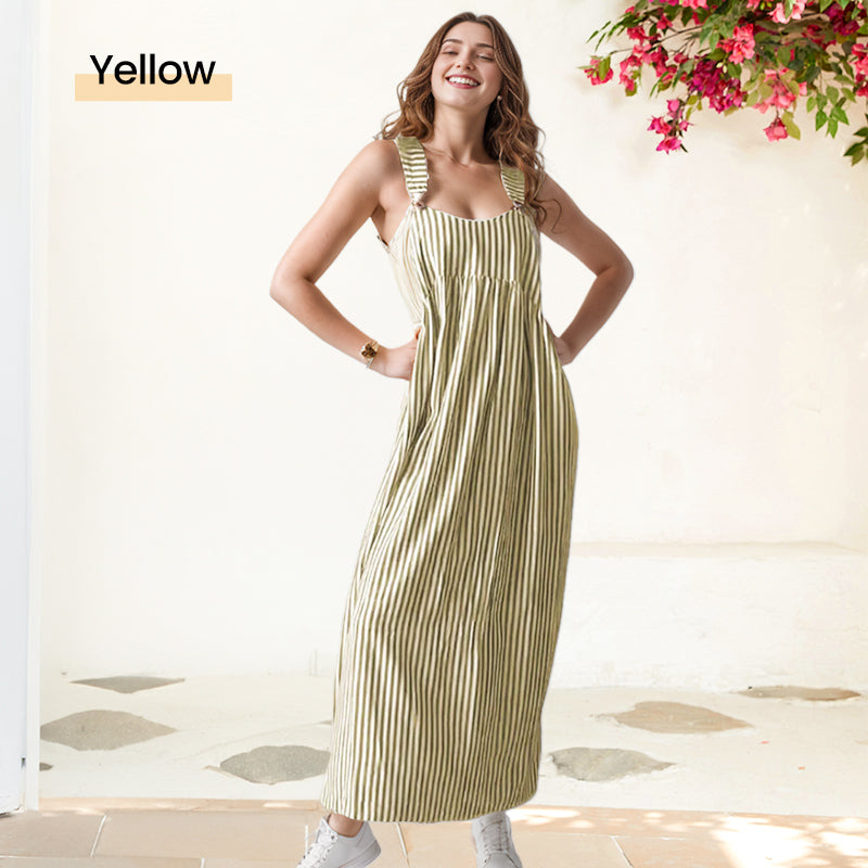 🌸NEW HOT SALE✨ Casual Striped Camisole Dress – Effortless Style & Comfort! 💖