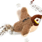 💥Hot Sale 50%OFF😻Realistic Sparrow Cat Toy – Rechargeable Chirping & Flapping Bird🐦