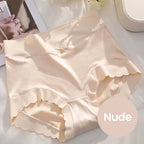 🥰Atmungsaktive Damen-Slips aus hochelastischem Satin mit Baumwollfutter, gesund, bequem und nahtlos