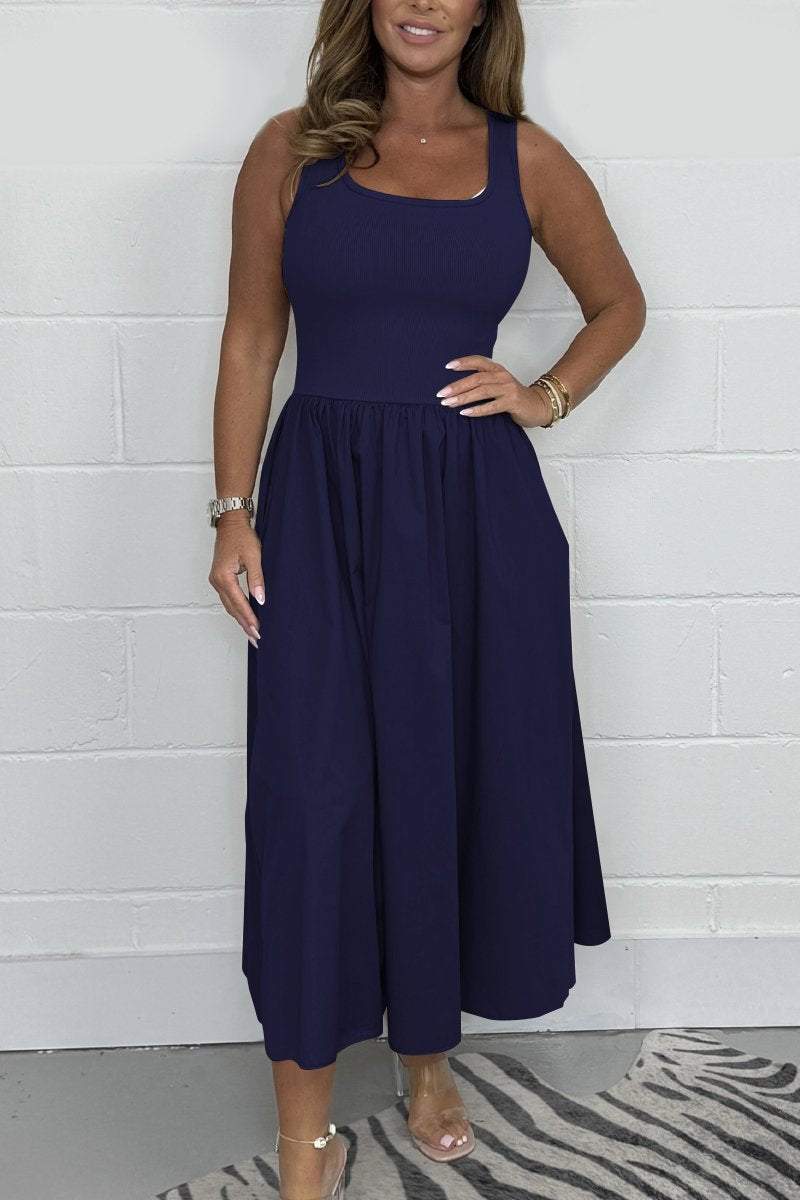 💝Limited Hot Sale 53% Off💝Women's Flared T Shirt Midi Dress