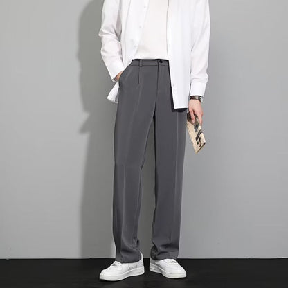 🔥Summer Specials-50% OFF💐ICE SILK STRAIGHT LEG PANTS👖
