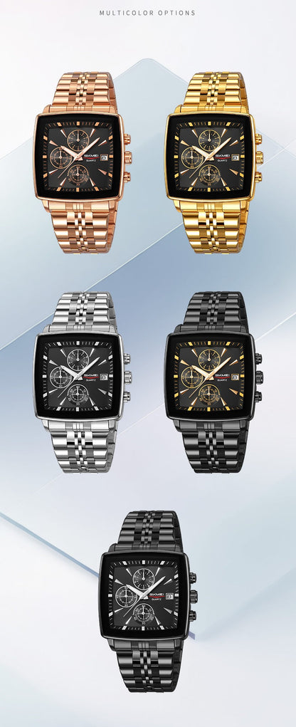 ⌚ 54% Off High-End Business Watches 💎 Men’s Multifunctional Waterproof Quartz Watch