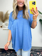 🌸Summer Specials🌸Women's Raw Edge Boxy Tee