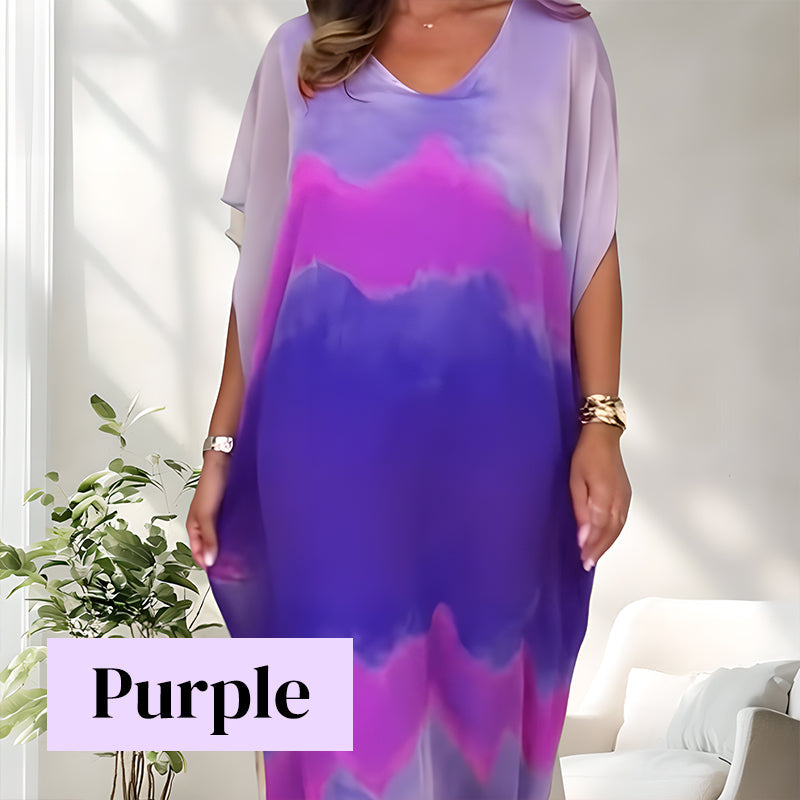 🔥Big price reduction💃Women's Comfortable Flowy Tie Dye Dress