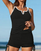 🏖️Summer Cool Deal🏝️TUMMY CONTROL TWO-PIECE TANKINI SET