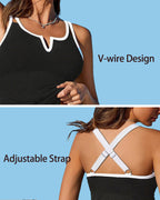 🏖️Summer Cool Deal🏝️TUMMY CONTROL TWO-PIECE TANKINI SET