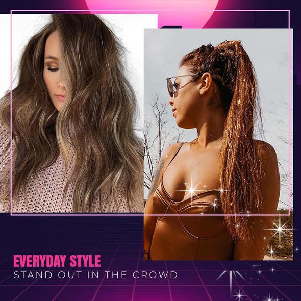 ❄️ Summer Specials Half Price - Glitter Satin Hair Accessories ✨