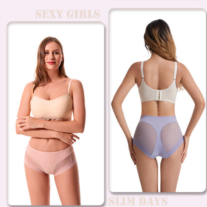 🎁Buy 2 get 1 Free⏳High Waist Ice Silk Seamless Shaping Briefs（3PCS）