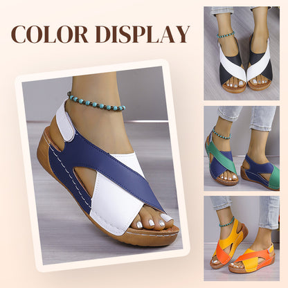 🔥Big price reduction🔥 - Women's Ultra Comfortable Slope Heel Orthopaedic Sandals