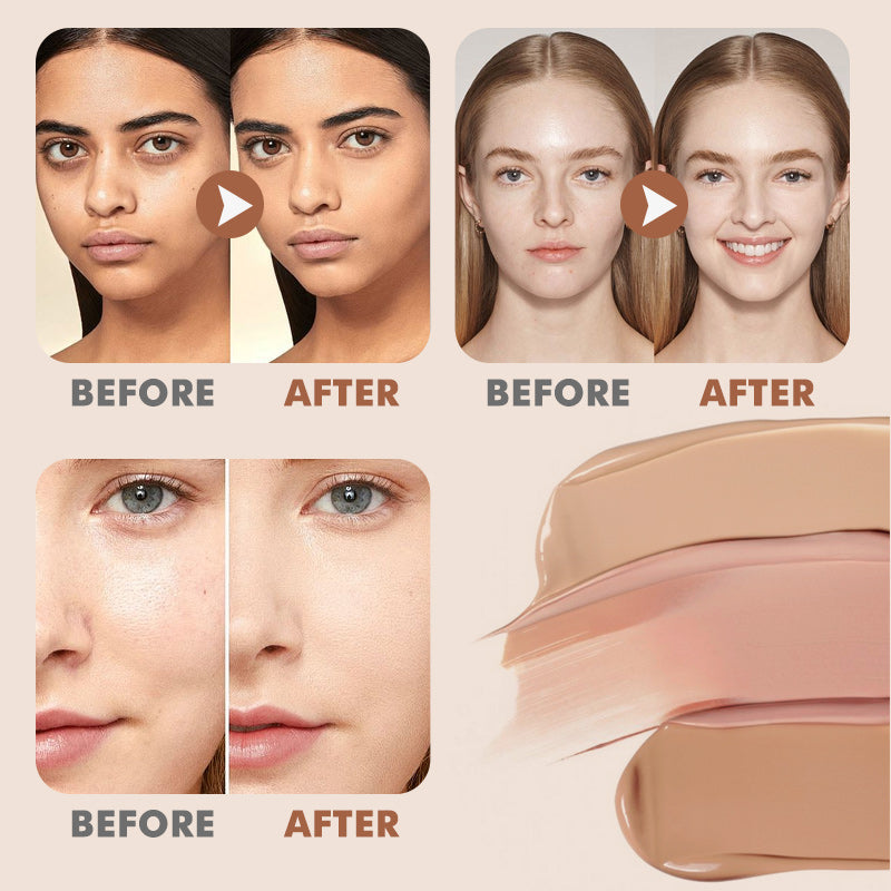 🎉Heißer Verkauf🎉Voll deckende wasserfeste Abdeckcreme Make-up