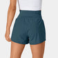 ✨️2025 Hot Sale 60% OFF🥰High Waisted 2-in-1 Yoga Shorts & Side Pockets