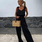 ✨Summer Style Alert🌸Women's Sleeveless Wide Leg Jumpsuit - Effortless Elegance!