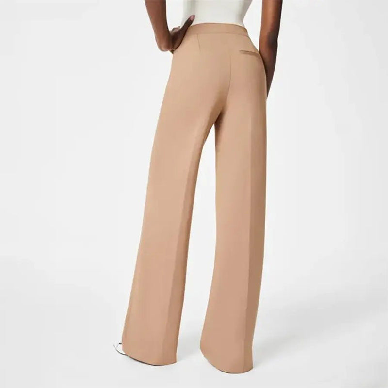🔥 Mother's Day Special Price £14.99!!🎁-High Stretch Tummy Control Button Wide Leg Pants