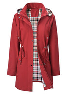 🍂Herbstrabatt 49 %💗🧥Ultimative karierte wasserdichte Jacke für Frauen🍃