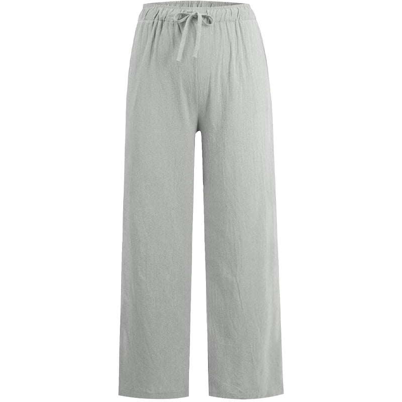 🔥2025 NEW SALES - 50% OFF🔥Women's Summer Cotton Linen Wide Leg Pants