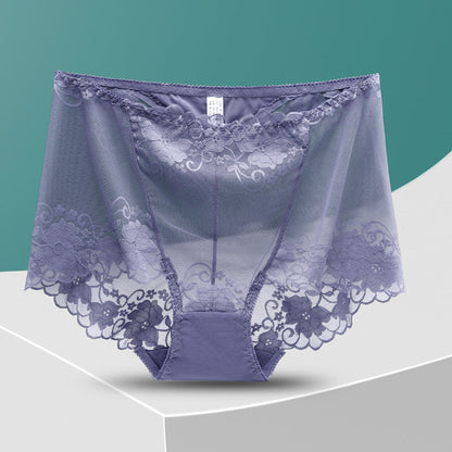 🔥Hot Sale🔥Ladies Silk Lace Handmade Panties