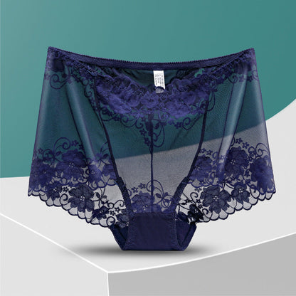 🔥Hot Sale🔥Ladies Silk Lace Handmade Panties