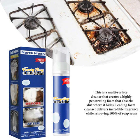 ⏰ HIGHLY EFFECTIVE OIL BREAKDOWN FOAMING SPRAY