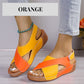 🔥Limited time Promotion 50% OFF🔥 - Women's Ultra Comfortable Slope Heel Orthopaedic Sandals