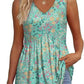 💖LAST DAY SALE ✨Women Dressy Sleeveless V Neck Babydoll Tank Tops