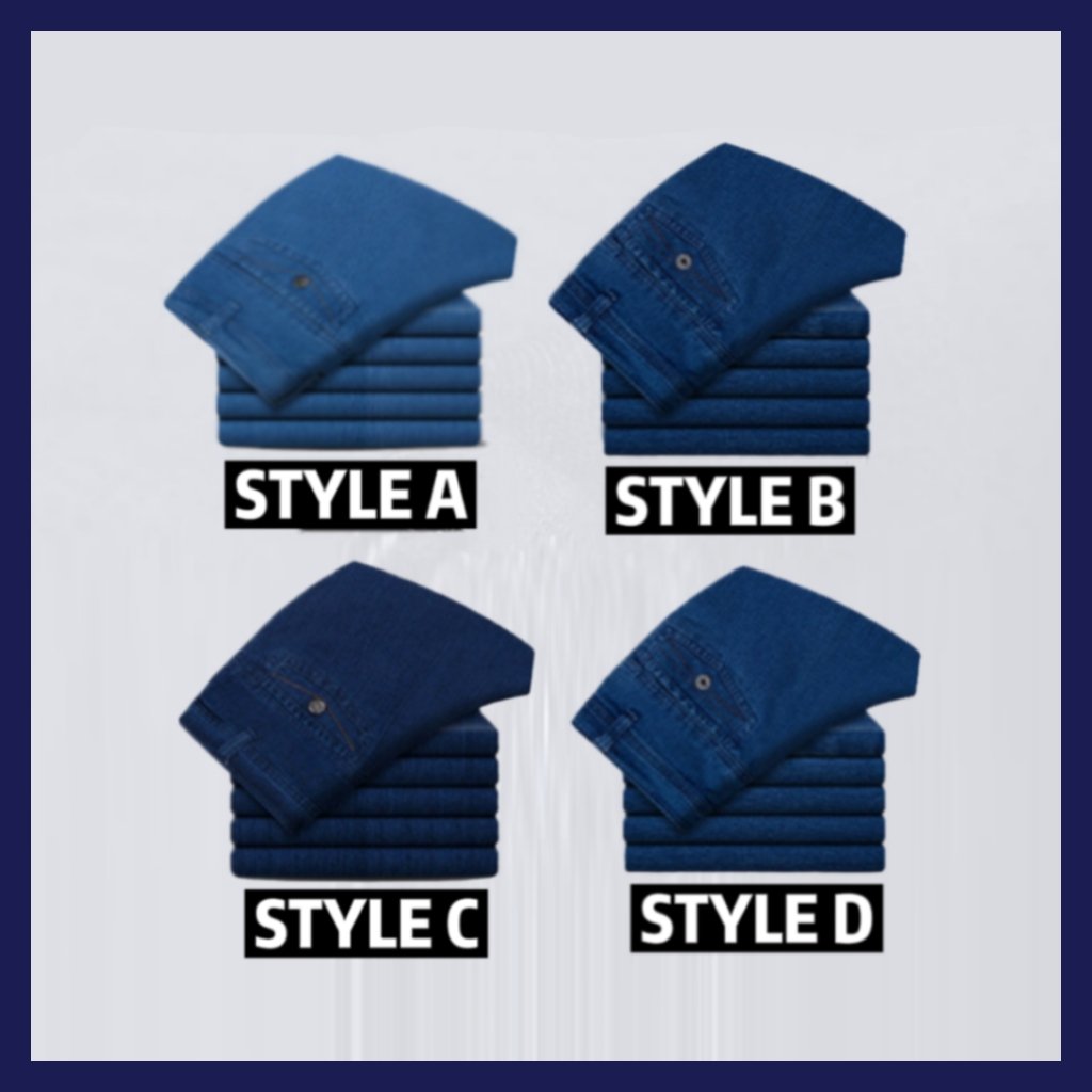 🔥Big Sale 57% OFF🔥Men's High Waist Straight Cut Jeans