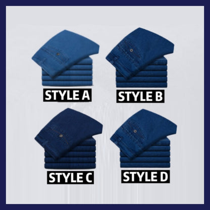 🔥Big Sale 57% OFF🔥Men's High Waist Straight Cut Jeans