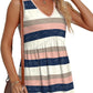 💖LAST DAY SALE ✨Women Dressy Sleeveless V Neck Babydoll Tank Tops