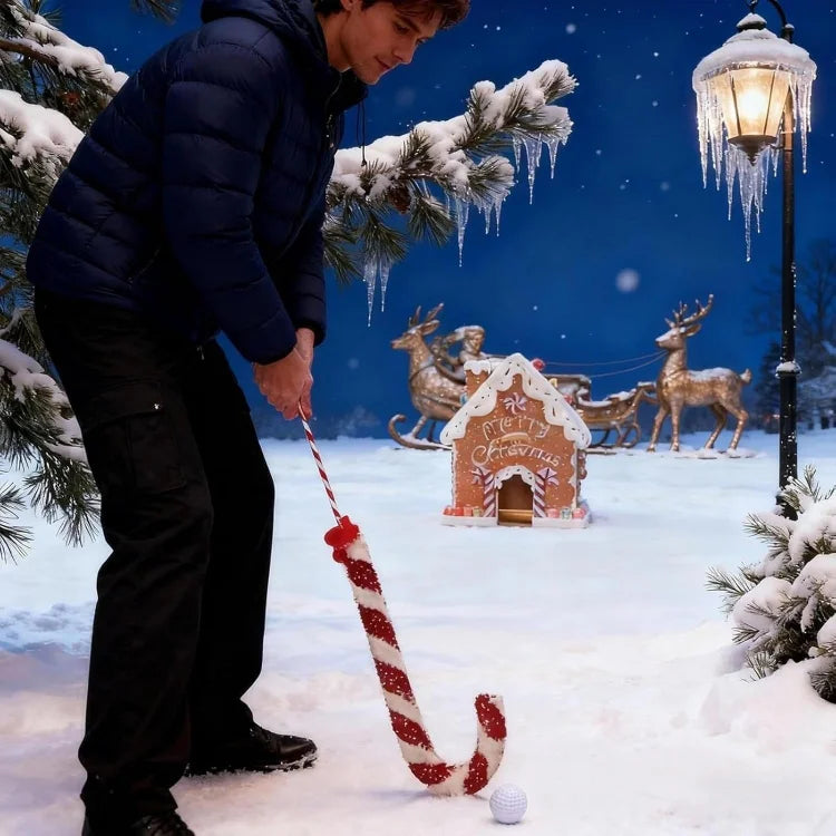 🎅Weihnachtsverkauf 50% Rabatt🍪Lebkuchen-Golfspiel-Set - Bestes Weihnachtsspiel