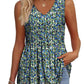 💖LAST DAY SALE ✨Women Dressy Sleeveless V Neck Babydoll Tank Tops