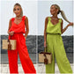 ✨Summer Style Alert🌸Women's Sleeveless Wide Leg Jumpsuit - Effortless Elegance!
