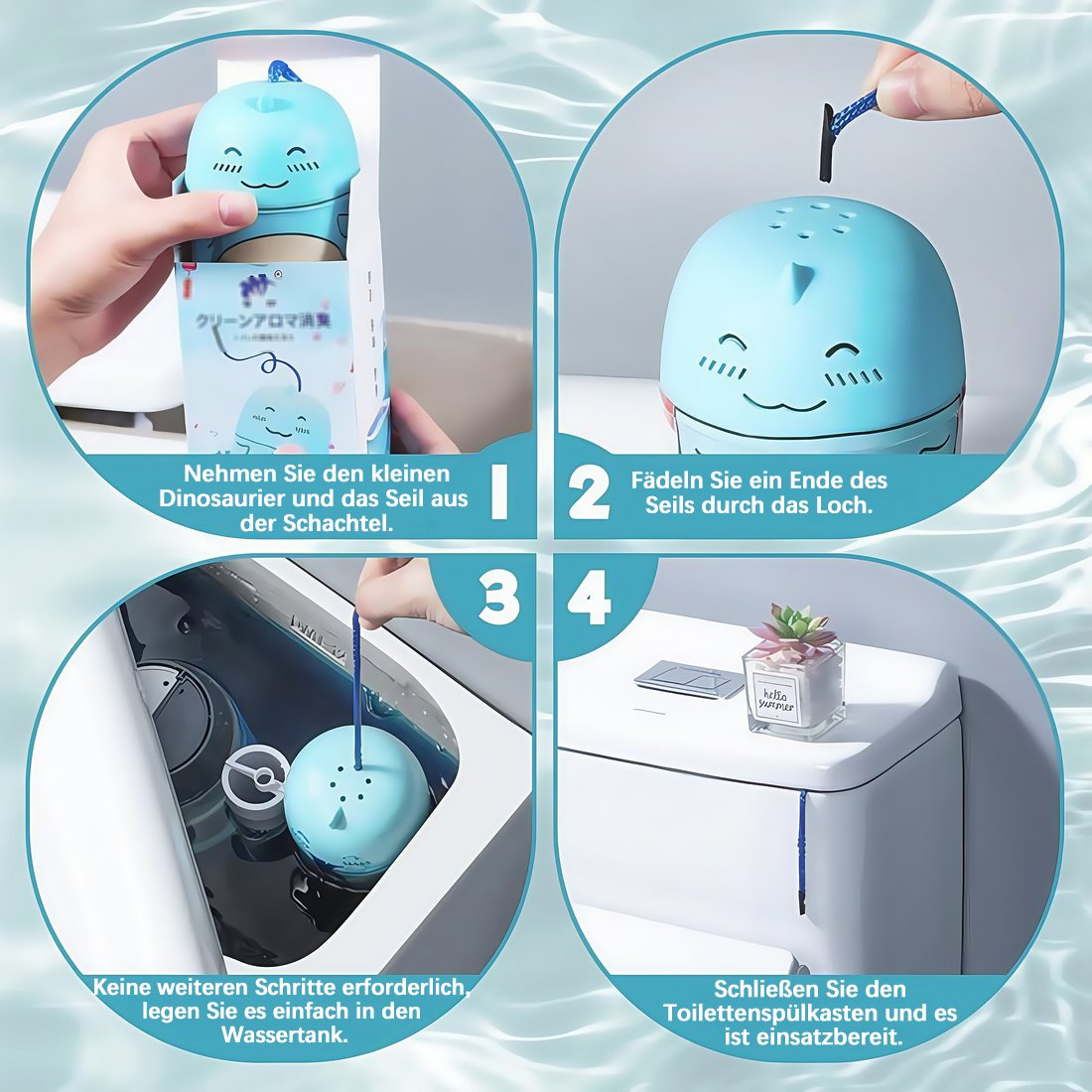 🔥 LETZTER TAG 50 % RABATT 🔥 Toilettenreiniger & Toilettendeodorant Wonder