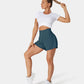 ✨️2025 Hot Sale 60% OFF🥰High Waisted 2-in-1 Yoga Shorts & Side Pockets
