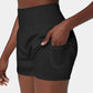 ✨️2025 Hot Sale 60% OFF🥰High Waisted 2-in-1 Yoga Shorts & Side Pockets