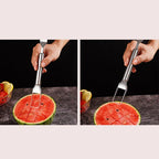 🍉 Buy 1 Get 3 Free -✨2-in-1 Fruit Cutter & Fork – For Quick and Easy Fruit Serving!🍓