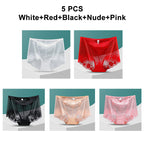 🔥Hot Sale🔥Ladies Silk Lace Handmade Panties