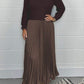 💕Limited Time 50% Off💕Women's solid color Long Sleeve Jumper & Pleated Bottom Dress
