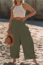🔥LAST DAY SALE 49% OFF👖Women's Linen Casual Wide Leg Pants