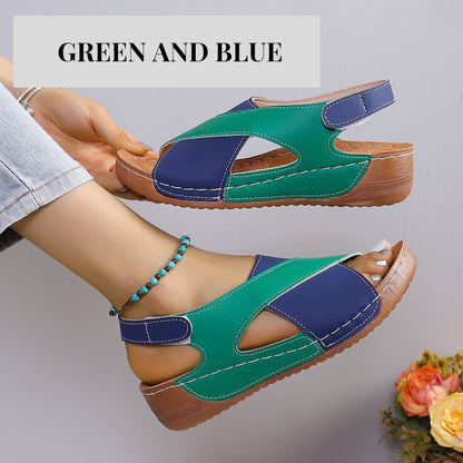 🔥Big price reduction🔥 - Women's Ultra Comfortable Slope Heel Orthopaedic Sandals