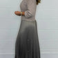 💕Limited Time 50% Off💕Women's solid color Long Sleeve Jumper & Pleated Bottom Dress