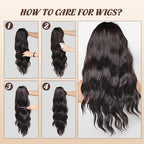 🎁Limited-time gift🎁Wig long hair Layered bangs wigs