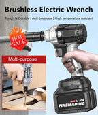 ⚡ Brushless Electric Driver - Powerful, no brushes to wear out!