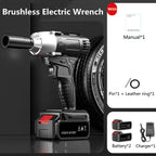 ⚡ Brushless Electric Driver - Powerful, no brushes to wear out!
