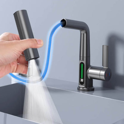 🥰Hot Sale 49% OFF🥰 Pulling lifting digital display faucet