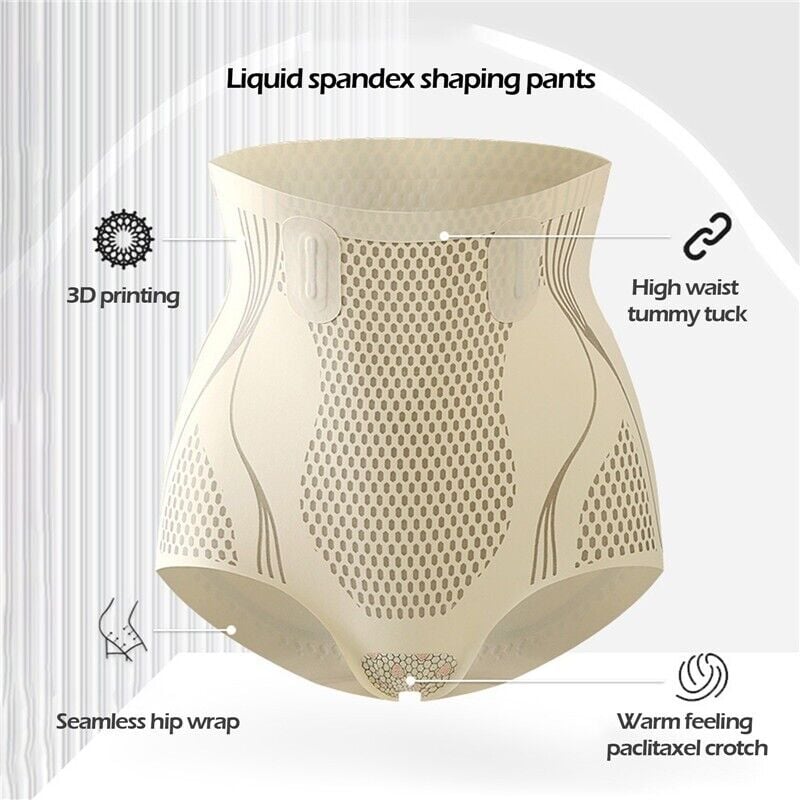 ⏳ Limited time 50% off! ✨Ice Silk Ion Fibre Repair Shaping Shorts, Tummy Control Underpants（The more you buy, the higher the discount）